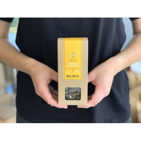 Ochutený čaj - Rwanda Bio s Medovkou 65g