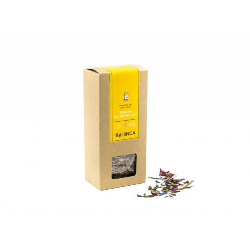 Ochutený čaj - Sencha Bio s citronellou 65g
