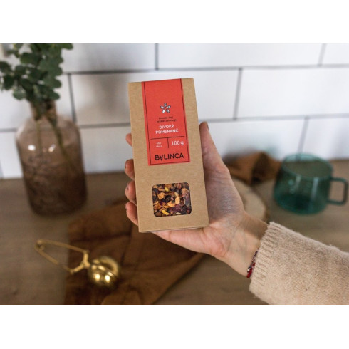 Ovocný čaj - Divoký pomaranč, 100g, sypaný čaj  Ovocný čaj - Divoký pomaranč, 100g, sypaný čaj