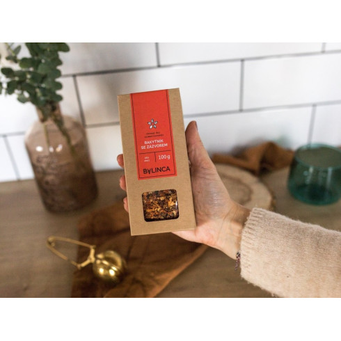 Ovocný čaj - Rakytník so zázvorom 100g, sypaný čaj 