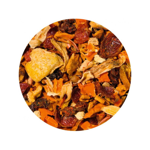 Ovocný čaj - Rakytník so zázvorom 100g, sypaný čaj 