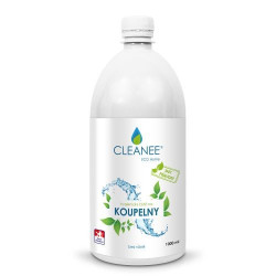 CLEANEE EKO Hygienický čistič na Koupelny - Bez vůně 1L, náhradní náplň