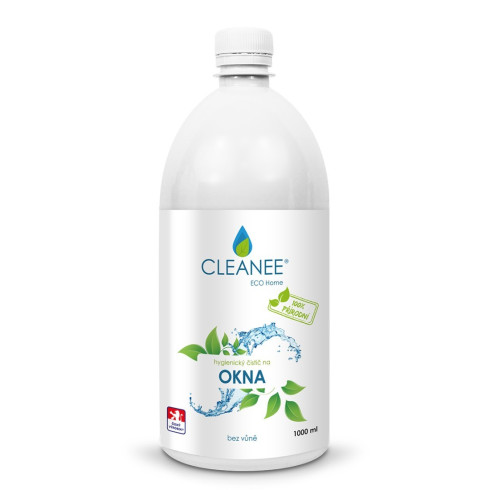 CLEANEE EKO Hygienický čistič na Okna 1L, náhradní náplň