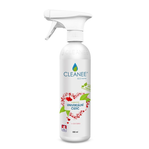 CLEANEE EKO Hygienický čistič Univerzálny - z vôňou Láska 500ml