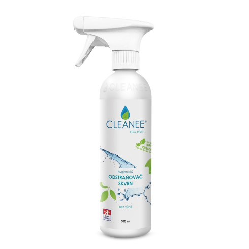 CLEANEE EKO Hygienický Odstraňovač škvrn - Bez vône 500ml