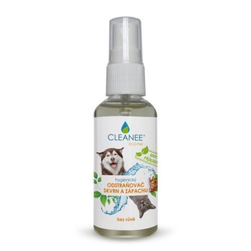 CLEANEE EKO Odstraňovač škvŕn a zápachu po domácich zvieratách 50ml