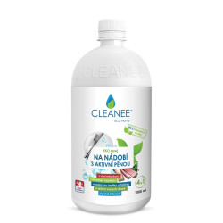 CLEANEE EKO Sprej na Riad - Rebarbora 1L, s aktívnou penou