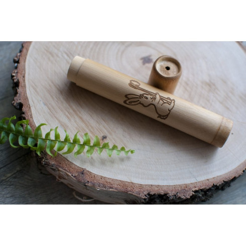 Bambusové cestovné puzdro na kefku pre deti Bambusové cestovné puzdro na kefku pre deti