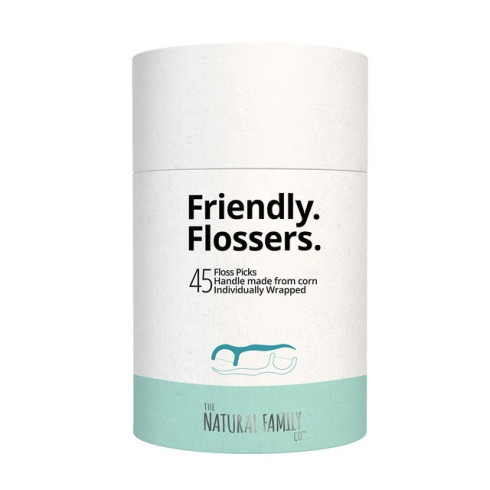 Zubní párátka s dentální nití NFco. - Friendly Flossers 45ks