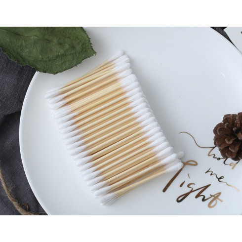 Vatové tyčinky - Bambusové 100ks