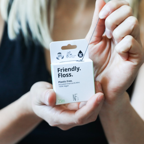 Zubní nit NFco - Friendly floss 25m