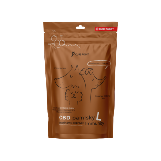 CBD Pamlsky - Immunity 100g, L - velké plemeno CBD Pamlsky - Immunity 100g, L - velké plemeno