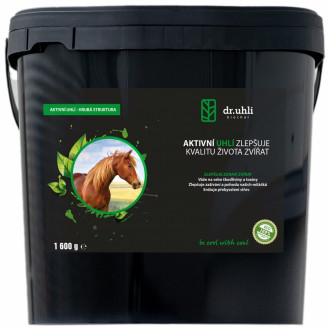 Aktívne uhlie Biochar - hrubé aktívne uhlie 1600g, pre zvieratá  Aktívne uhlie Biochar - hrubé aktívne uhlie 1600g, pre zvieratá