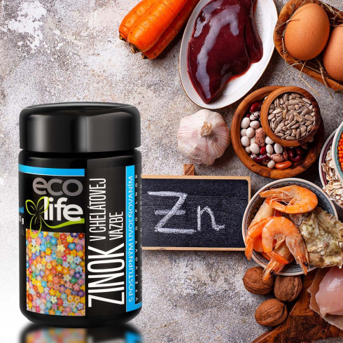 Zinok v chelátovej väzbe 50ks