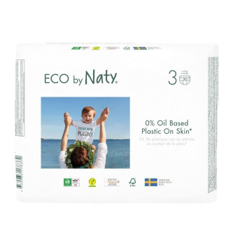 Plenky ECO by Naty - Midi 4-9kg (30ks) Plenky ECO by Naty - Midi 4-9kg (30ks)