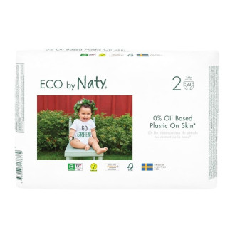 Plienky ECO by Naty - Mini 3-6kg (33ks) Plienky ECO by Naty - Mini 3-6kg (33ks)