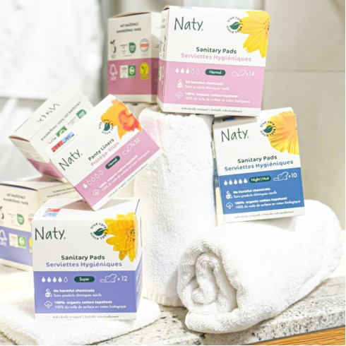 Dámske vložky - Nočné 10ks, s krídelkami