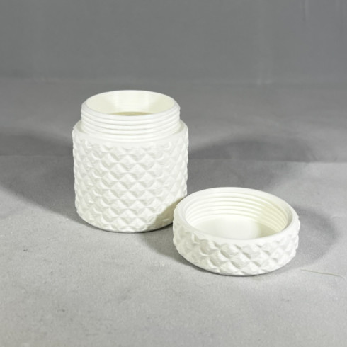 Nádoba z recyklovaného materiálu - bílá 50ml Nádoba z recyklovaného materiálu - bílá 50ml