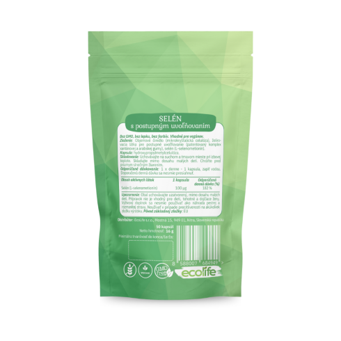 Selén - S postupným uvolňovaním 50ks
