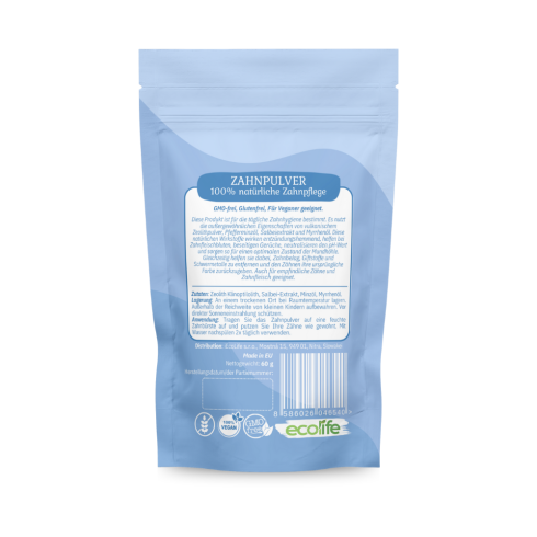 SmileBOOSTER® Natürlicher Zahnpasta-Ersatz, 60g REFILL