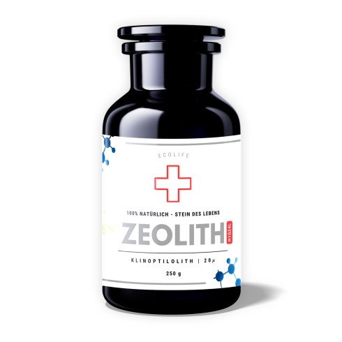 Zeolit klinoptilolit 20µ prášek 250g, Kámen života