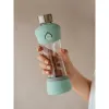 Active Glasflasche - Mint 550ml