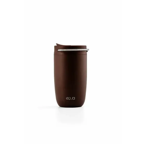 Thermobecher EQUA Cup - Braun Silber 300ml