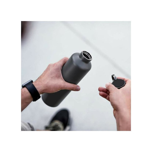 Kovová Termo Fľaša Basic - Dark Grey 680ml