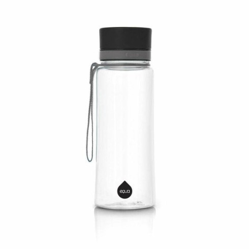 Plastová Láhev (BPA Free) - Plain Black 600ml