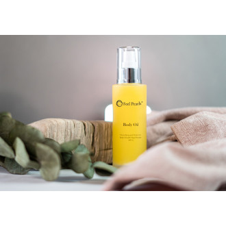 Vyživující a ochranný tělový olej - S perlovým práškem SPF 15 100ml
