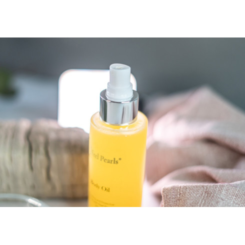 Vyživující a ochranný tělový olej - S perlovým práškem SPF 15 100ml