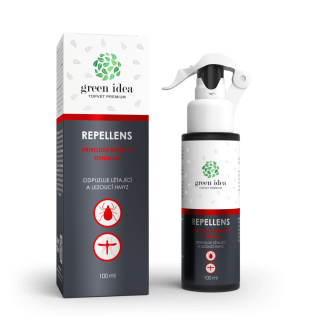 Přírodní repelent Repellens Odpuzuje létající i lezoucí hmyz - neobsahuje DEET, 100ml Přírodní repelent Repellens Odpuzuje létající i lezoucí hmyz - neobsahuje DEET, 100ml