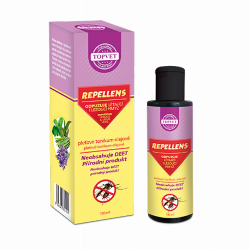 Repelent - Pleťové tonikum na olejové bázi Repellens, 100ml