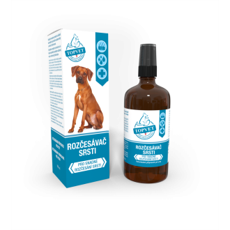 Rozčesávač srsti - pre psov 100ml Rozčesávač srsti - pre psov 100ml