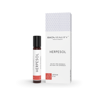 Sérum na rty při oparech Biovitality - Herpesol, 8ml Sérum na rty při oparech Biovitality - Herpesol, 8ml