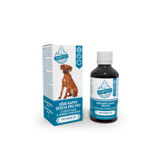 Ušné kvapky očista - pre psov, liehové 50ml Ušné kvapky očista - pre psov, liehové 50ml