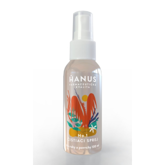 Prírodný čistiaci sprej na ruky a povrchy No.1 100ml