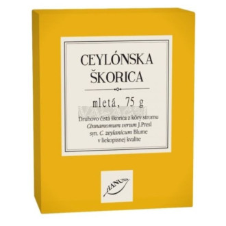Skořice cejlonská mletá , 75 g Skořice cejlonská mletá , 75 g