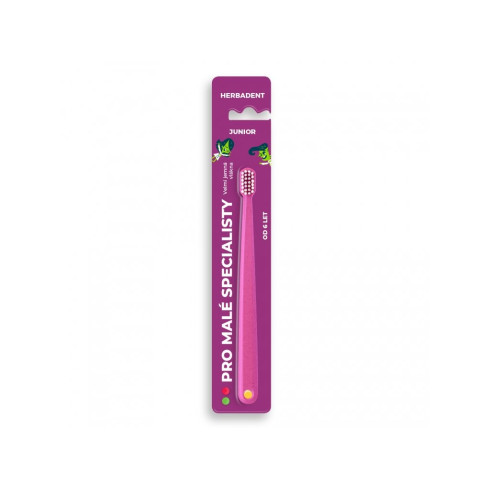 Dětský zubní kartáček - Extra soft, růžový