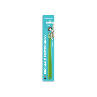 Detská zubná kefka Kids - Ultra soft, zelená Detská zubná kefka Kids - Ultra soft, zelená