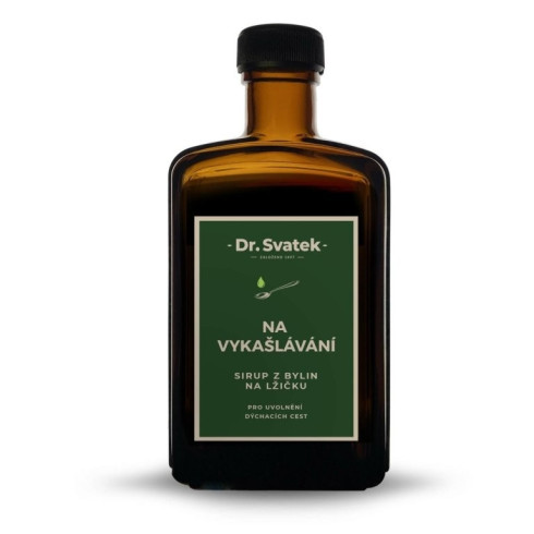 Bylinný sirup Dr. Svatek - Vykašliavanie 250ml, na lyžičku