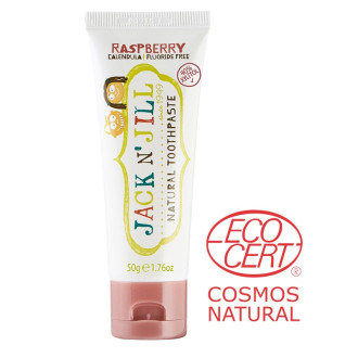 Detská prírodná nechtíková zubná pasta Raspberry - Malina 50g Detská prírodná nechtíková zubná pasta Raspberry - Malina 50g