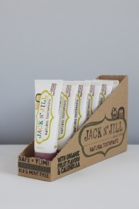 Detská prírodná nechtíková zubná pasta Raspberry - Malina 50g