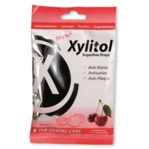 Miradent Xylitol pastilky - Višeň, 26ks