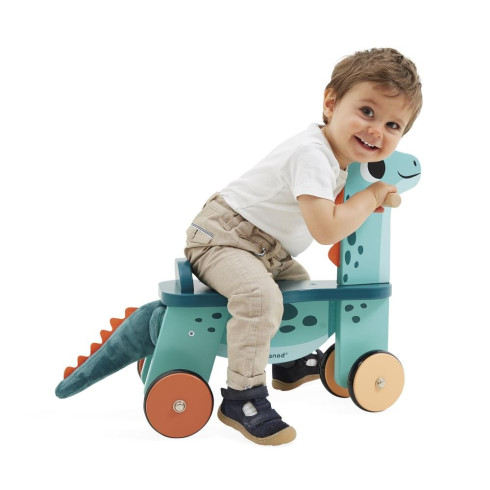 Dřevěné odrážedlo - Portosaurus Dino