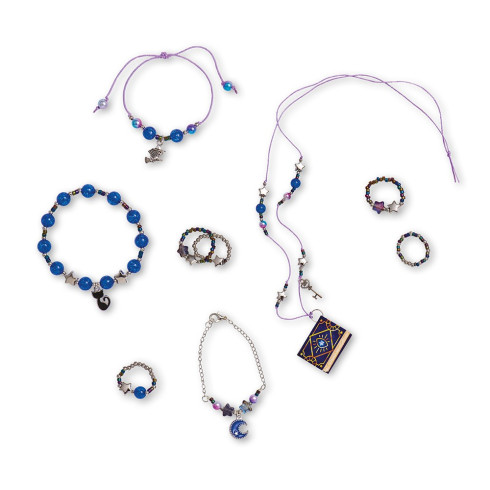 Janod Atelier Kreatívna sada - Výroba šperkov Magická škola 6ks od 8 rokov