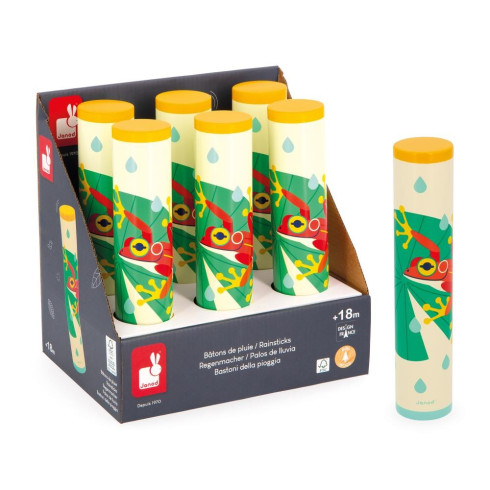 Janod Dřevěný hudební nástroj pro děti Padající déšť Gioia Janod Dřevěný hudební nástroj pro děti Padající déšť Gioia