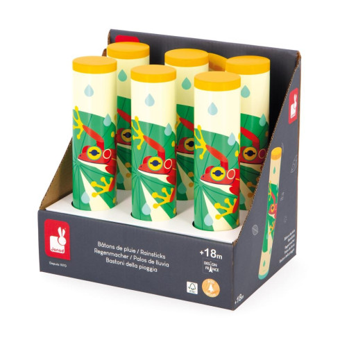 Janod Dřevěný hudební nástroj pro děti Padající déšť Gioia Janod Dřevěný hudební nástroj pro děti Padající déšť Gioia