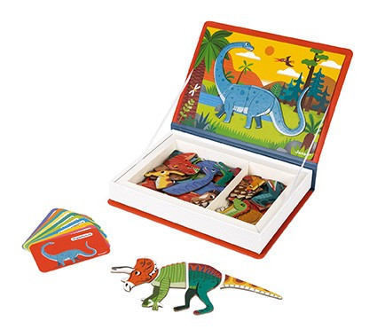 Janod Magnetická kniha Magnetibook - Dinosauři Janod Magnetická kniha Magnetibook - Dinosauři
