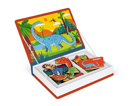Janod Magnetická kniha Magnetibook - Dinosauři Janod Magnetická kniha Magnetibook - Dinosauři
